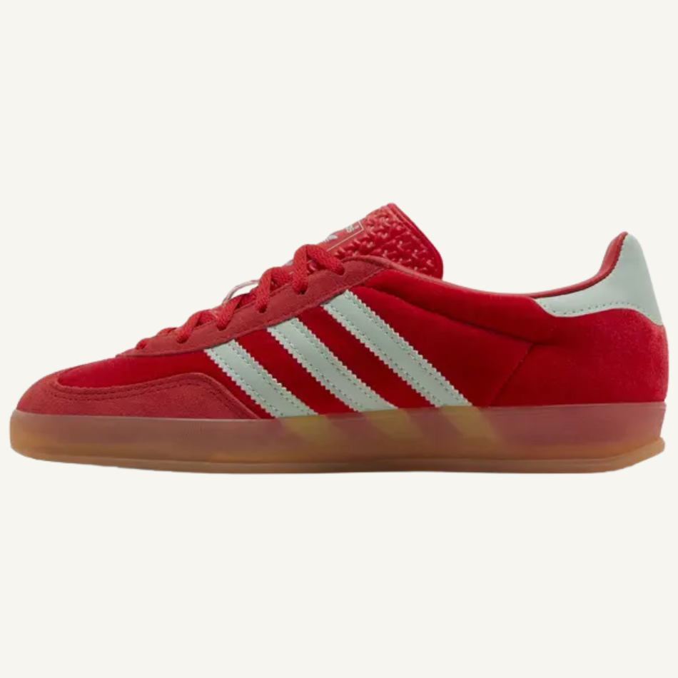 Adidas Originals Women's Red Gazelle Indoor Sneakers, IG6786 (No Box)