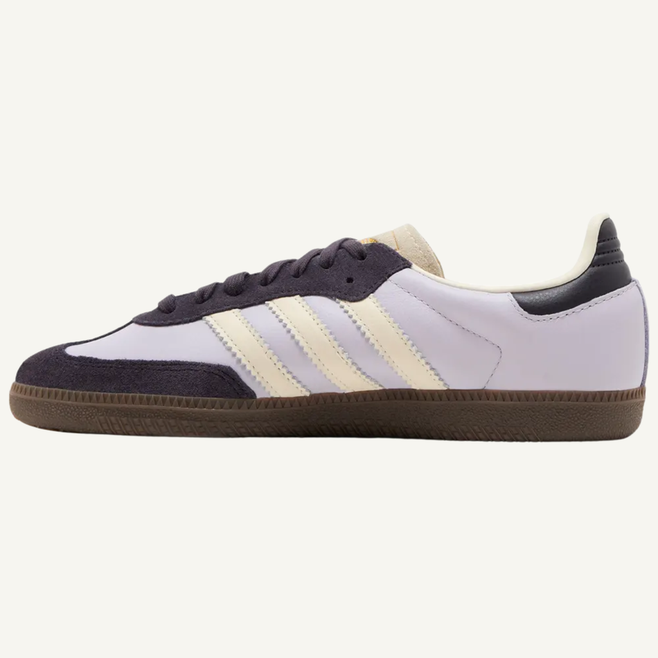 Adidas Originals Women's Purple/Cream Samba OG Sneakers, JI4209 (No Box)
