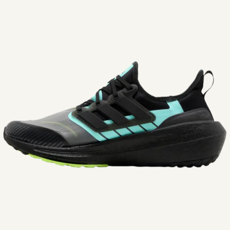 Adidas Men's Black/Aqua UltraBoost Light GORE-TEX Sneakers, IE1683 (No Box)