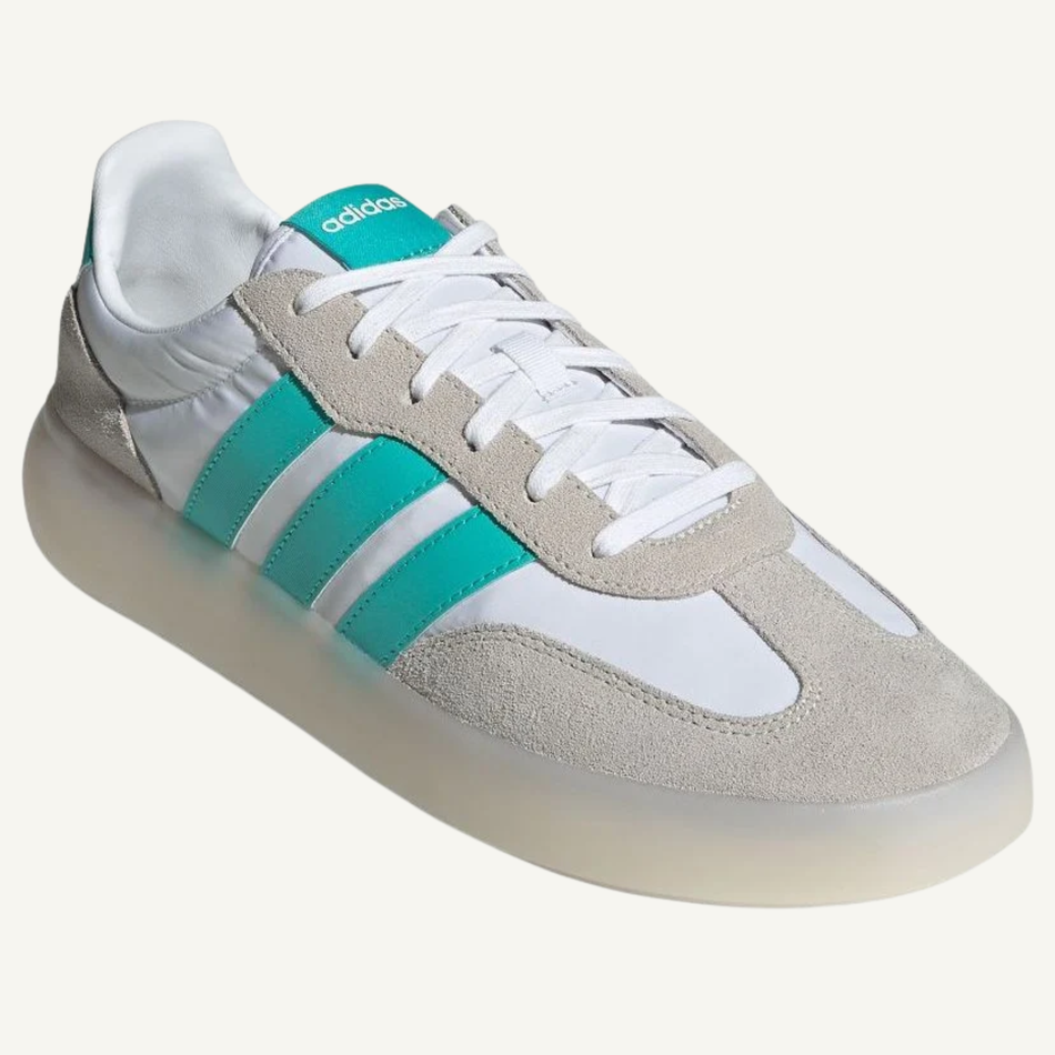 Adidas Men's White/Mint Rush Barreda Decode Sneakers, JR1062 (No Box)