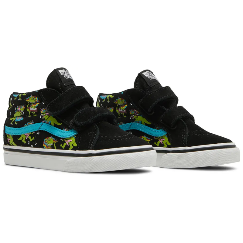 Vans Sk8-Mid Reissue V 'Glow Uni Rex' para niños pequeños, VN0A5DXD53A