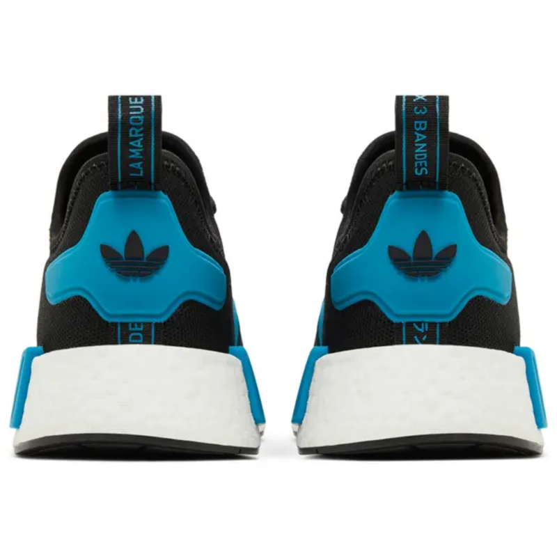 Zapatillas Adidas NMD_R1 para hombre, color negro/verde azulado activo, HQ4461 (sin caja) 