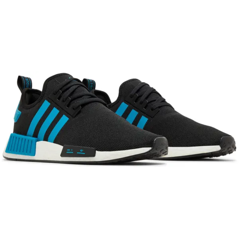 Zapatillas Adidas NMD_R1 para hombre, color negro/verde azulado activo, HQ4461 (sin caja) 
