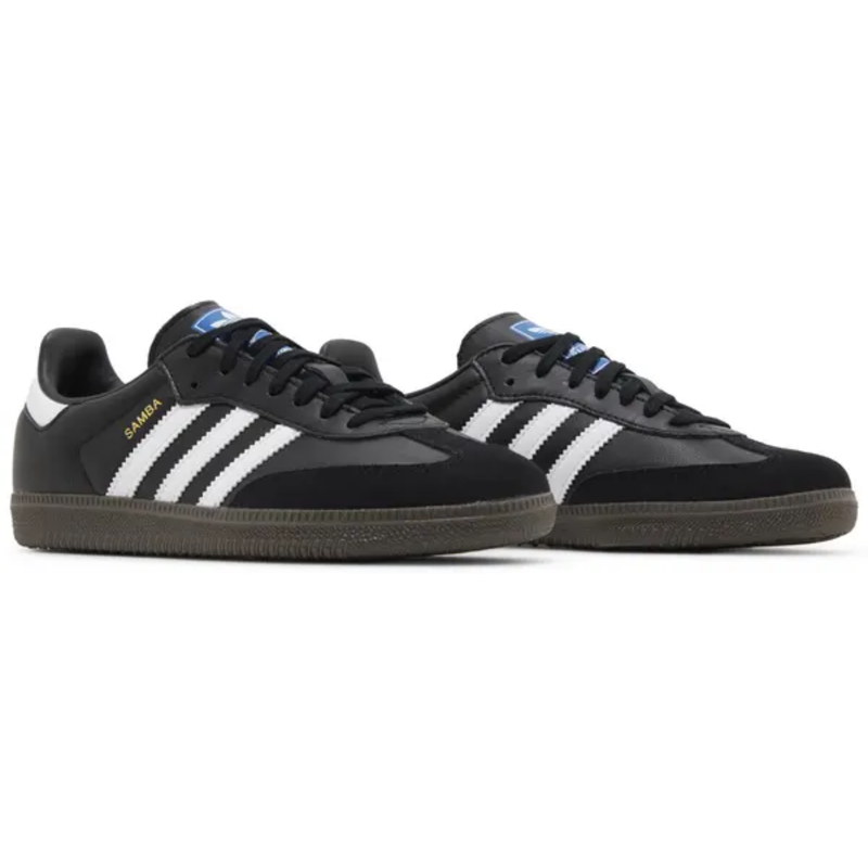 Adidas Kid's Black Samba OG Sneakers, IE3676 (No Box)