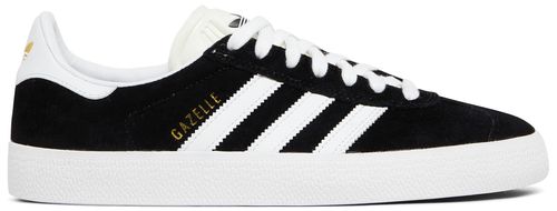 Adidas Originals Men's Gazelle Sneakers, Core Black / Cloud White / Gold Metallic, FX6563