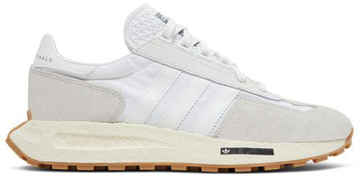 Adidas Men's Retropy White Retro Runner Running Shoes, Crystal White / Matte Silver / Cloud White, H03075