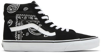 Vans Men's Sk8-Hi Sneakers, Black Paisley, VN0A5JMJB0E
