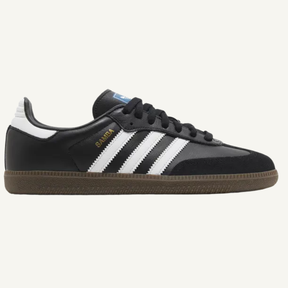 Zapatillas Adidas Originals Samba OG para mujer, negras, IG9031 (caja dañada)