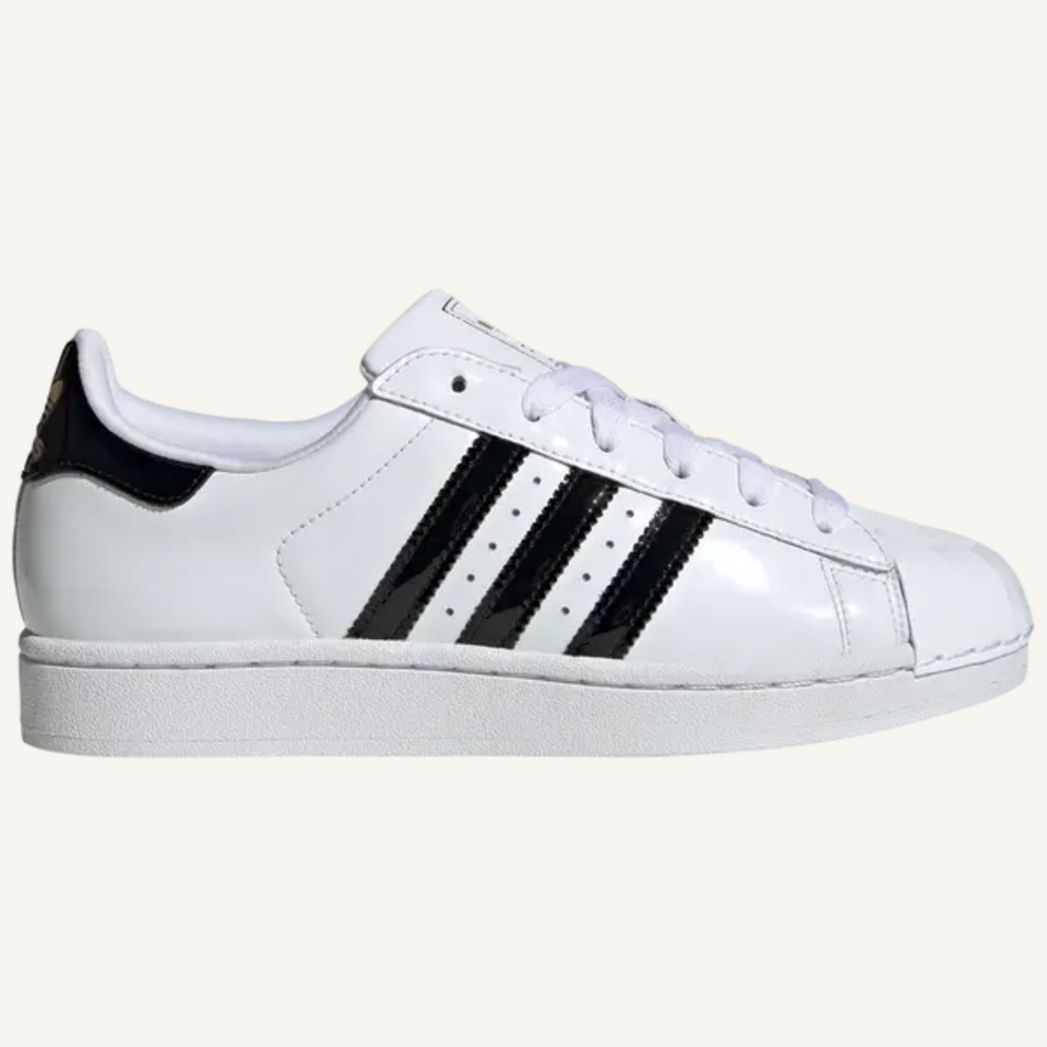 Adidas Originals Superstar II para mujer en blanco y negro, JS4010