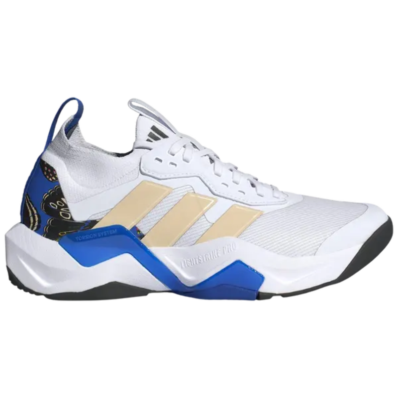 Zapatillas Adidas Rapidmove ADV 2 para mujer, blancas y azules, JS3173 (sin caja)