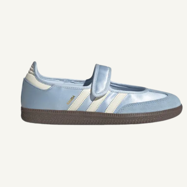 Adidas Women's Crystal Sky Blue Samba Jane Sneakers, IH9206