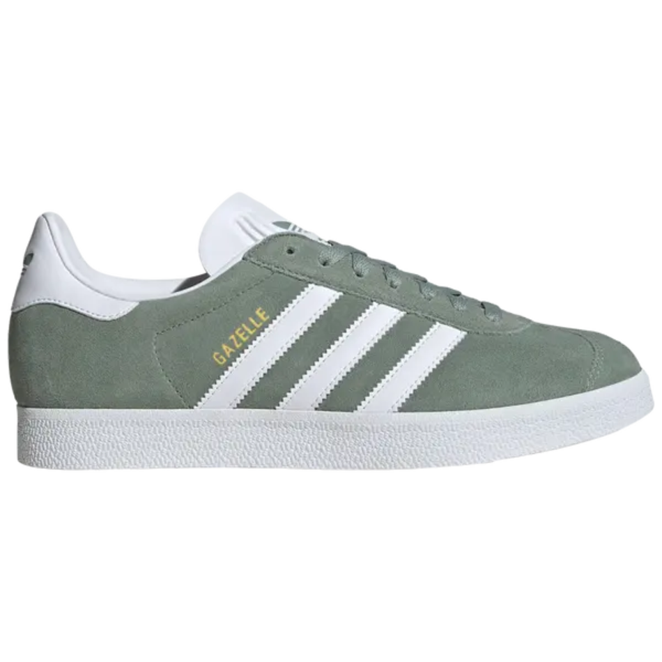 Zapatillas Adidas Originals Gazelle para hombre, color verde plateado, JH5384 (sin caja)