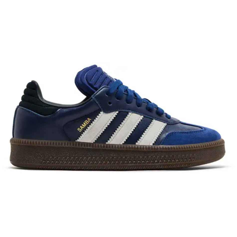 Zapatillas Adidas Originals Samba XLG para hombre, azul oscuro/goma, IE9179 (sin caja)