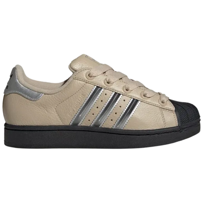 Adidas Originals Women's Cream Superstar 2 'Stone Khaki' Shoes, JR4234 (No Box)