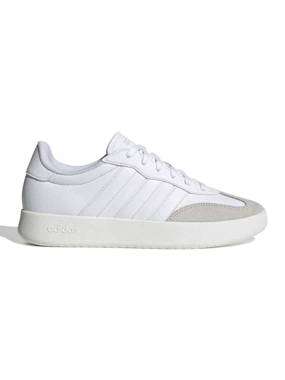 Zapatillas Adidas Barreda para hombre, blanco nube/blanco nube/gris uno, JI2308