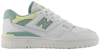 New Balance Women's 550 Chunky Sneakers, Salt March Limelight, BBW550EB