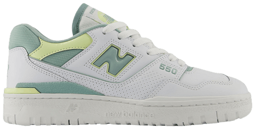New Balance Women's 550 Chunky Sneakers, Salt March Limelight, BBW550EB