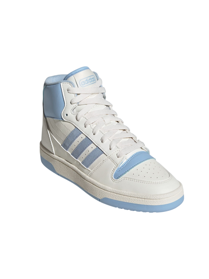 Zapatillas Adidas Break Start Mid para mujer, blancas y azules, IH7879