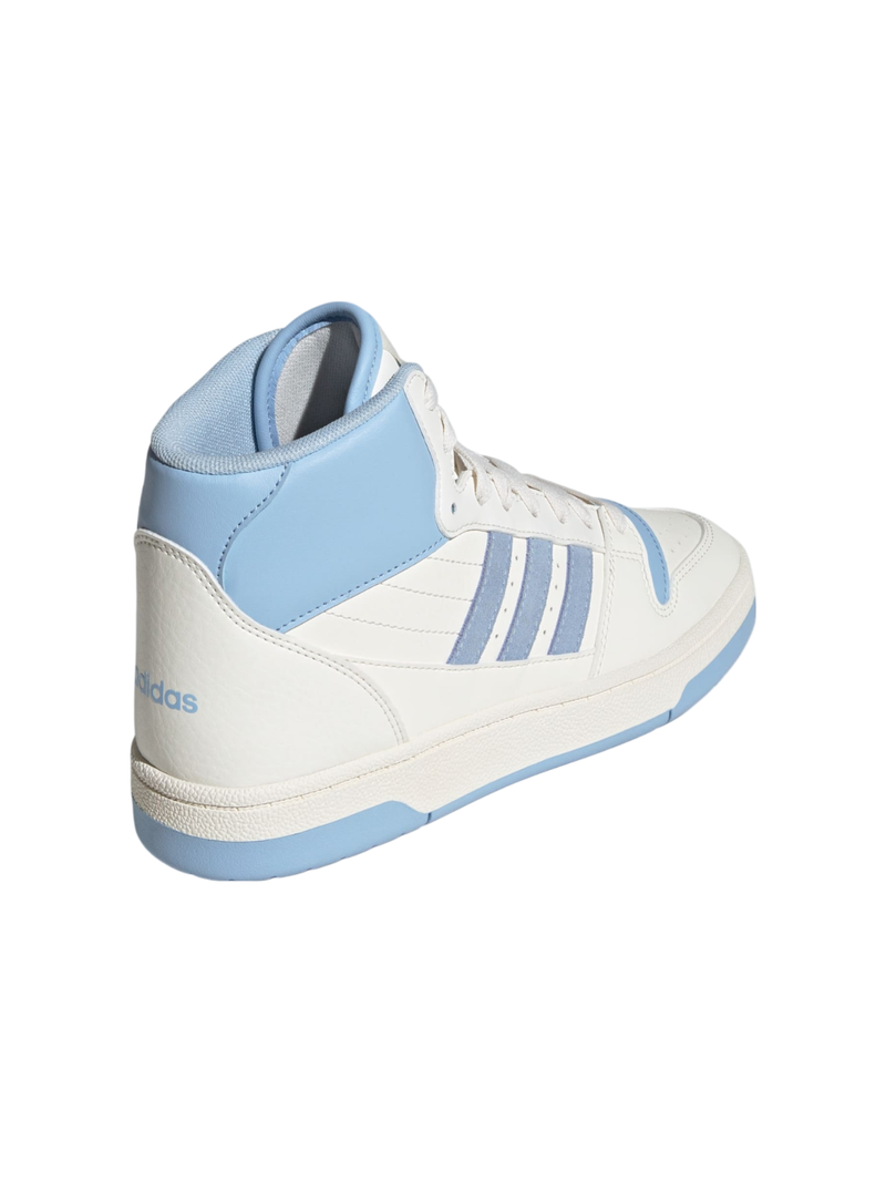 Zapatillas Adidas Break Start Mid para mujer, blancas y azules, IH7879