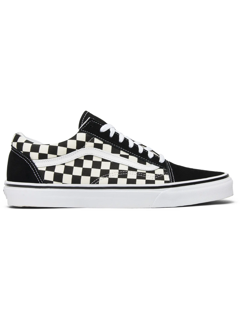 Zapatillas Vans Old Skool para hombre, diseño de cuadros en negro y blanco, VN0A38G1P0S