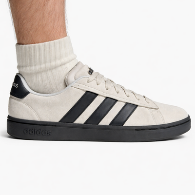 Zapatillas Adidas Grand Court Alpha para hombre, negro/blanco, IH1287