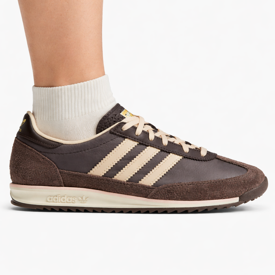 Zapatillas Adidas Originals SL72 OG marrones para mujer, IF1937 (sin caja)