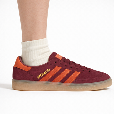 Zapatillas de balonmano Adidas Originals Spezial para mujer en color granate, JR0848