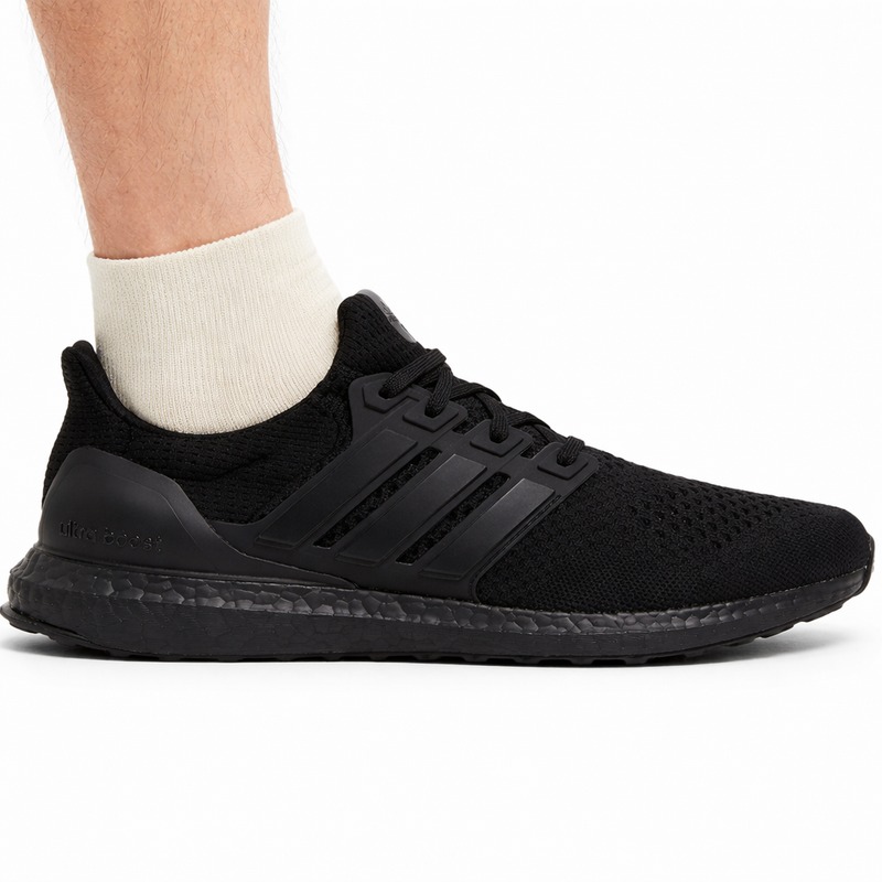 Adidas Men's Ultraboost 1.0 Running Sneakers, Triple Black, HQ4199