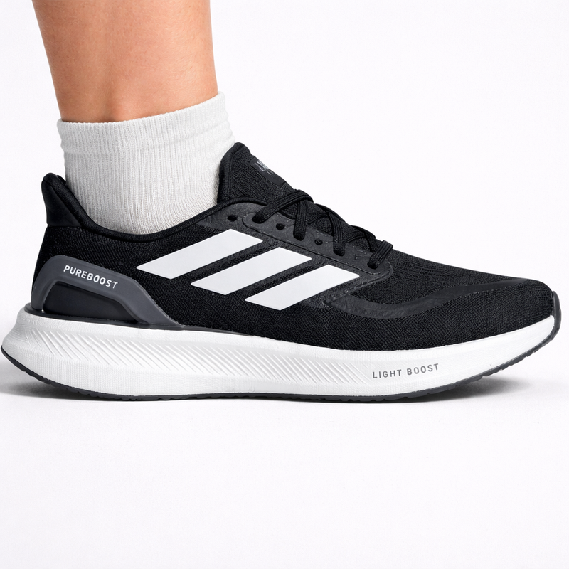 Zapatillas Adidas PureBoost 5 para mujer, color negro y blanco, IF9201 (sin caja)