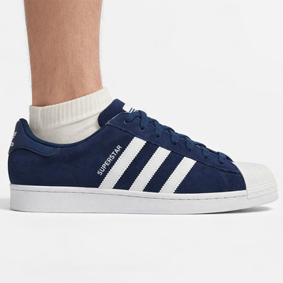 Zapatillas Adidas Originals Superstar azules para hombre, ID1461 (sin caja)