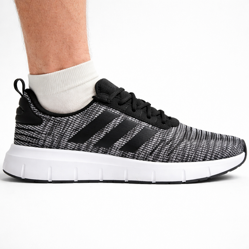 Zapatillas Adidas Swift Run para hombre, color negro y blanco, IF1616 (sin caja)