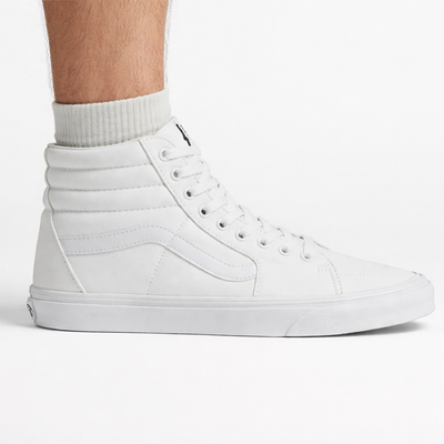 Zapatillas Vans Sk8-Hi blancas para hombre, VN000D5IW00