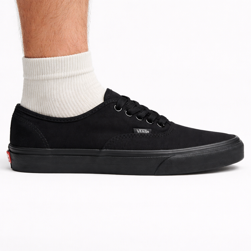 Zapatillas Vans Authentic negras para hombre, VN000EE3BKA