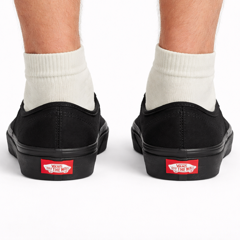 Zapatillas Vans Authentic negras para hombre, VN000EE3BKA