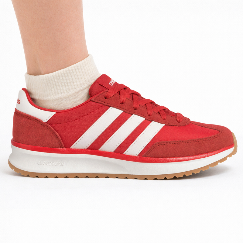 Zapatillas Adidas Red Run 70's para mujer, color rojo, JS5031