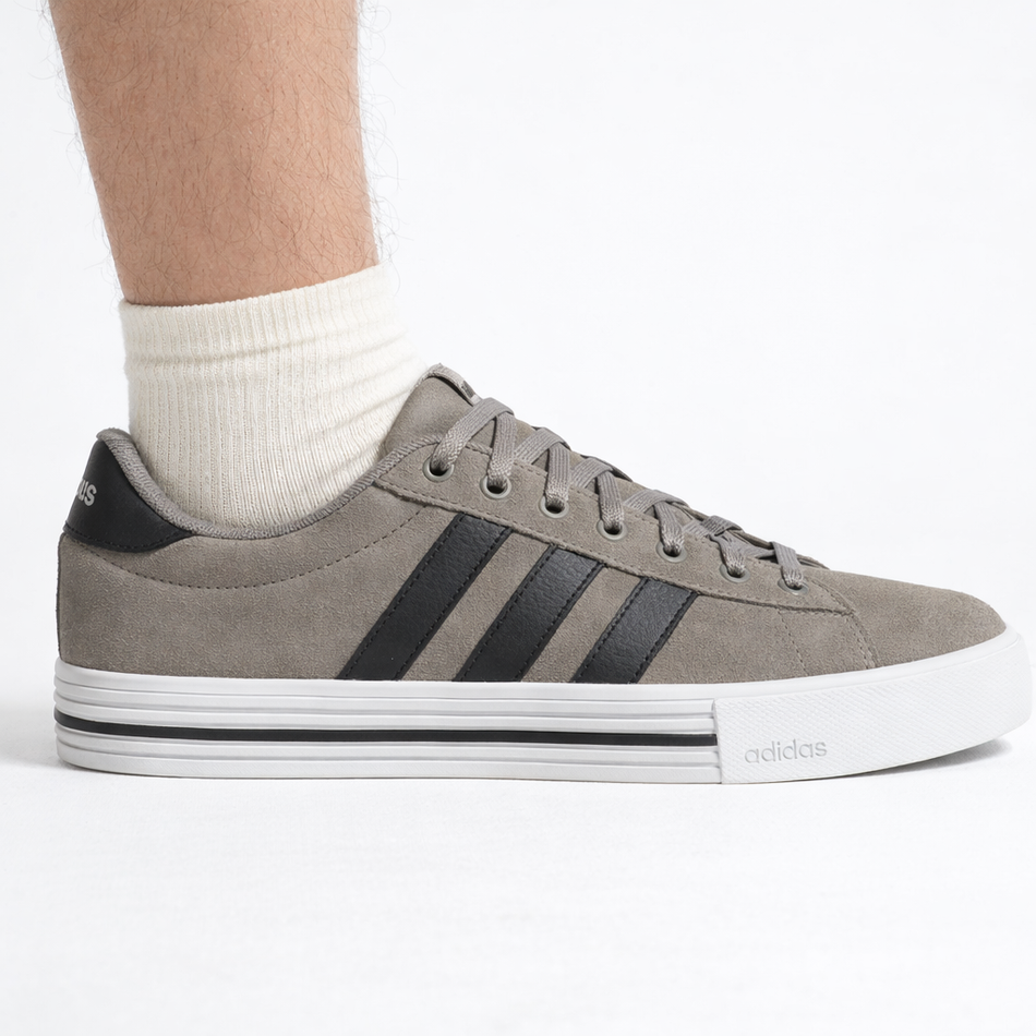 Zapatillas Adidas Daily 4.0 para hombre, gris/negro, IF4505 (sin caja)