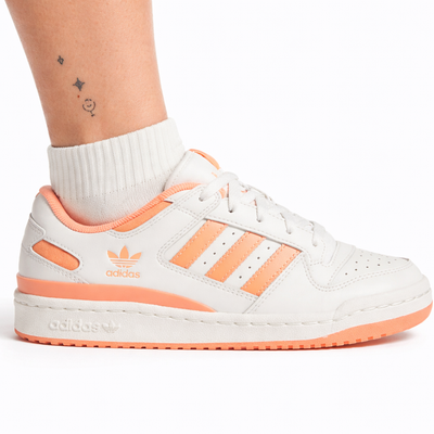 Zapatillas Adidas Forum Low CL Chunky para mujer, color naranja, JI3256