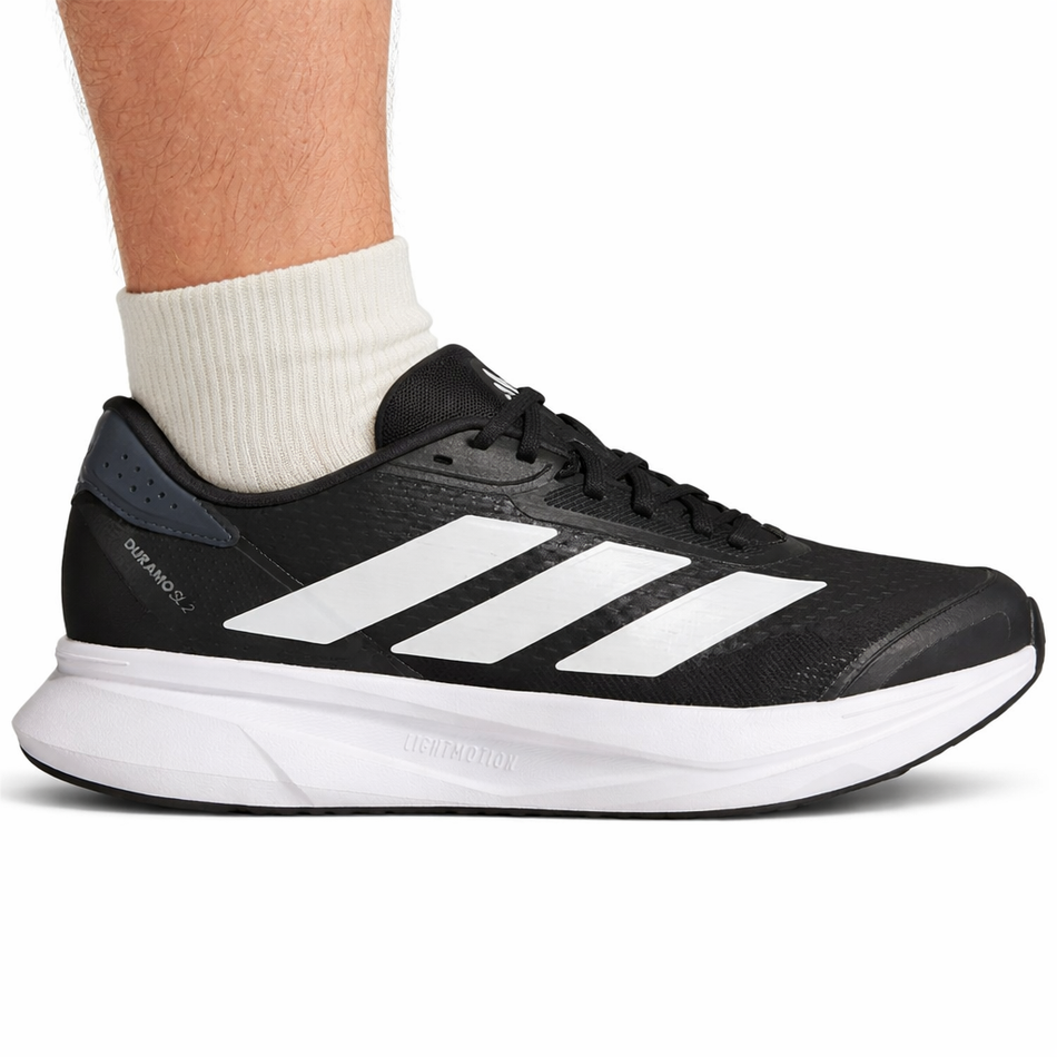 Zapatillas de running Adidas Duramo SL 2 negras para hombre, IH8218