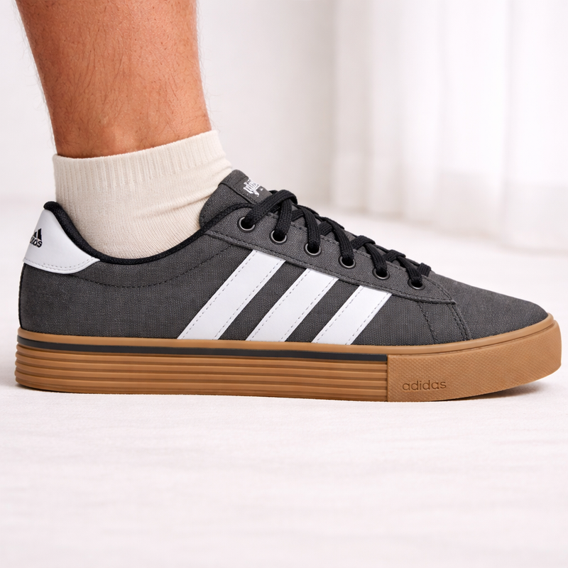 Zapatillas de skate Adidas Daily 4.0 para hombre, negro/blanco nube/goma, IF4492