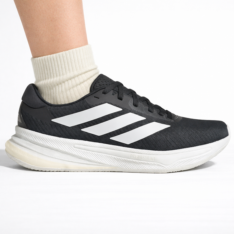 Zapatillas Adidas Supernova Ease para mujer, color negro y blanco, JH6072 (sin caja)