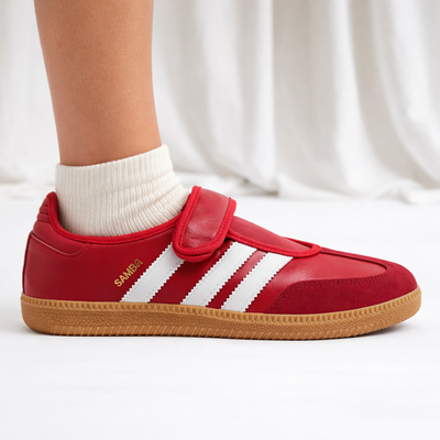 Zapatillas Adidas Originals Samba Jane rojas para mujer, JQ6446