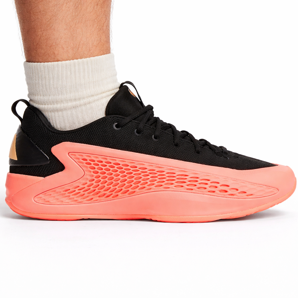Zapatillas Adidas AE 1 Low para hombre, color naranja/negro, JI4068 (sin caja)
