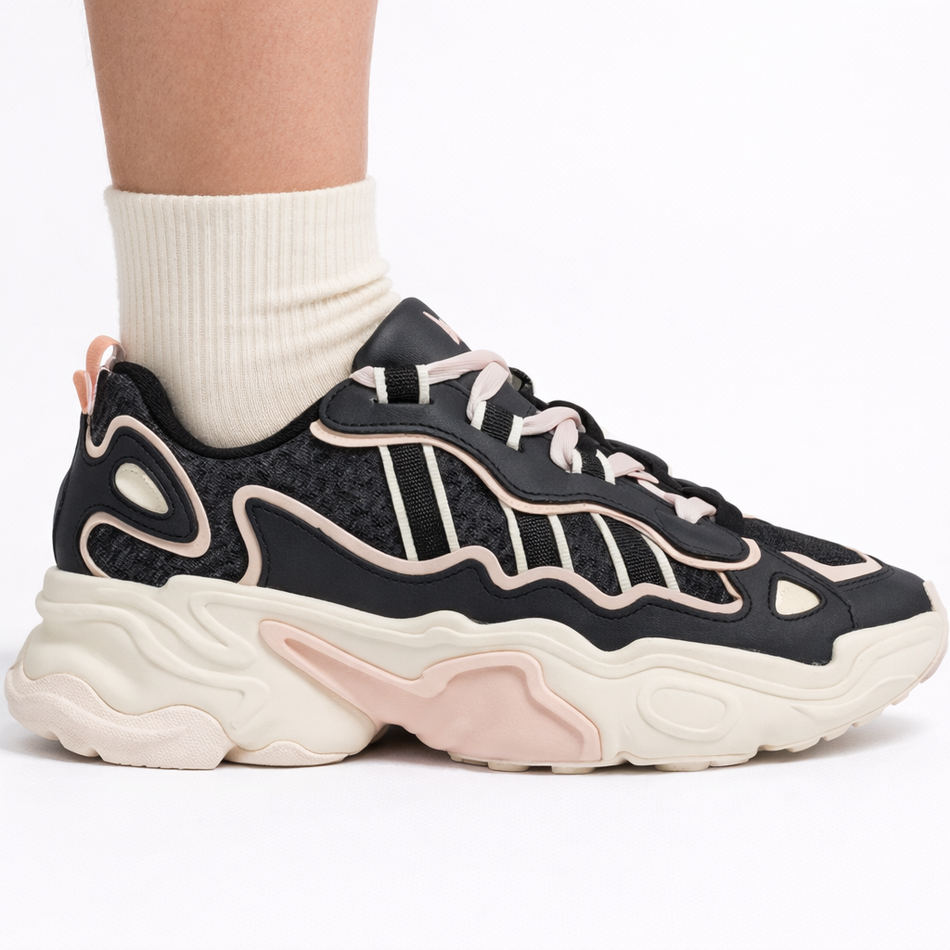 Zapatillas Adidas Ozthemis para mujer, color negro/Wonder Quartz, ID1439 (sin caja)