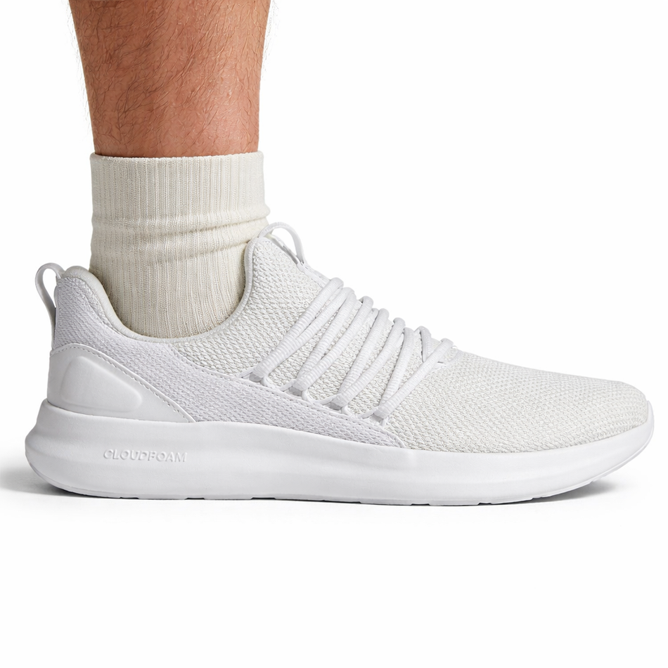 Zapatillas Adidas Lite Racer Adapt 7.0 para hombre, blancas y grises, IE6326 (sin caja)