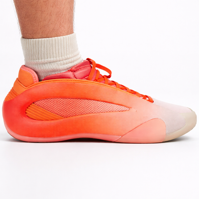 Adidas Men's Orange Harden Vol. 8 Sneakers, IH3652 (No Box)