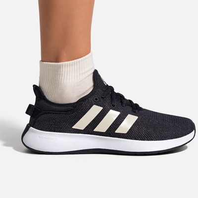 Adidas Women's Black Cloudfoam Pure Sneakers, IG3866 (No Box)