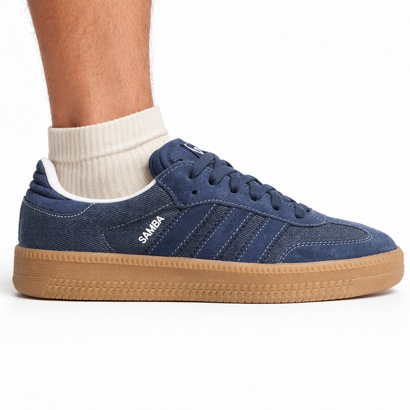 Zapatillas Adidas Originals Samba XLG para hombre en azul vaquero, JQ7441 (sin caja)
