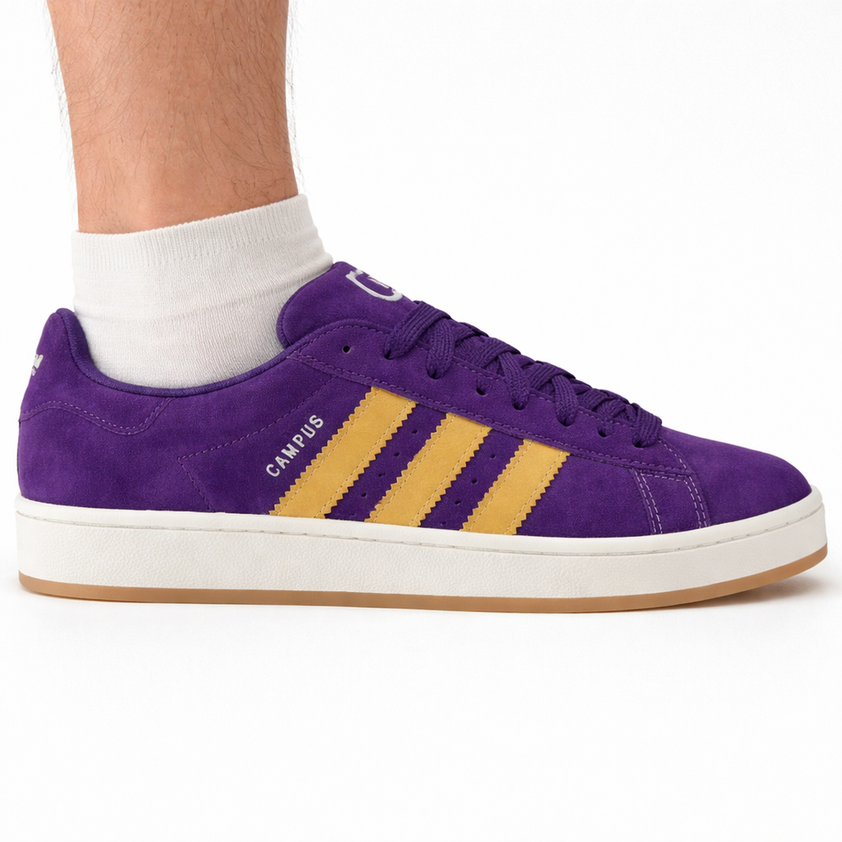 Zapatillas Adidas Originals Campus moradas de los años 2000 para hombre, JI3166 (sin caja)