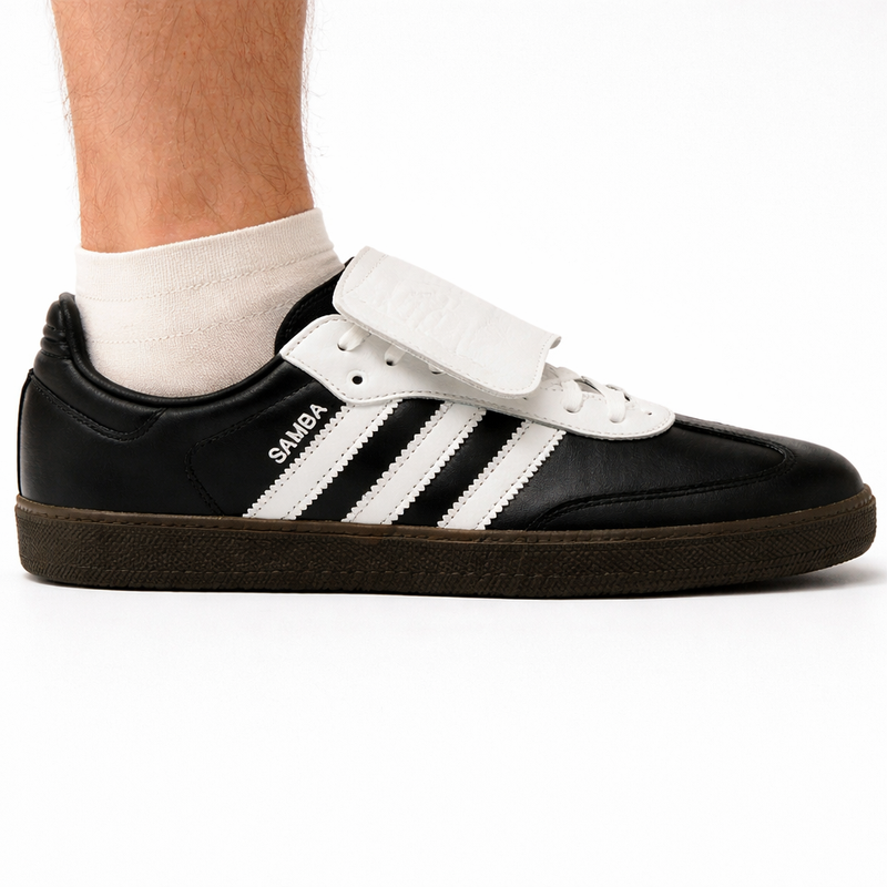Adidas Originals Men's Black Samba LT Sneakers, JI3200 (No Box)