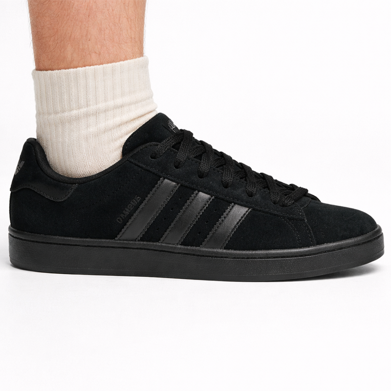 Adidas Originals Men's Black Campus 00s Sneakers, JR7287 (No Box)